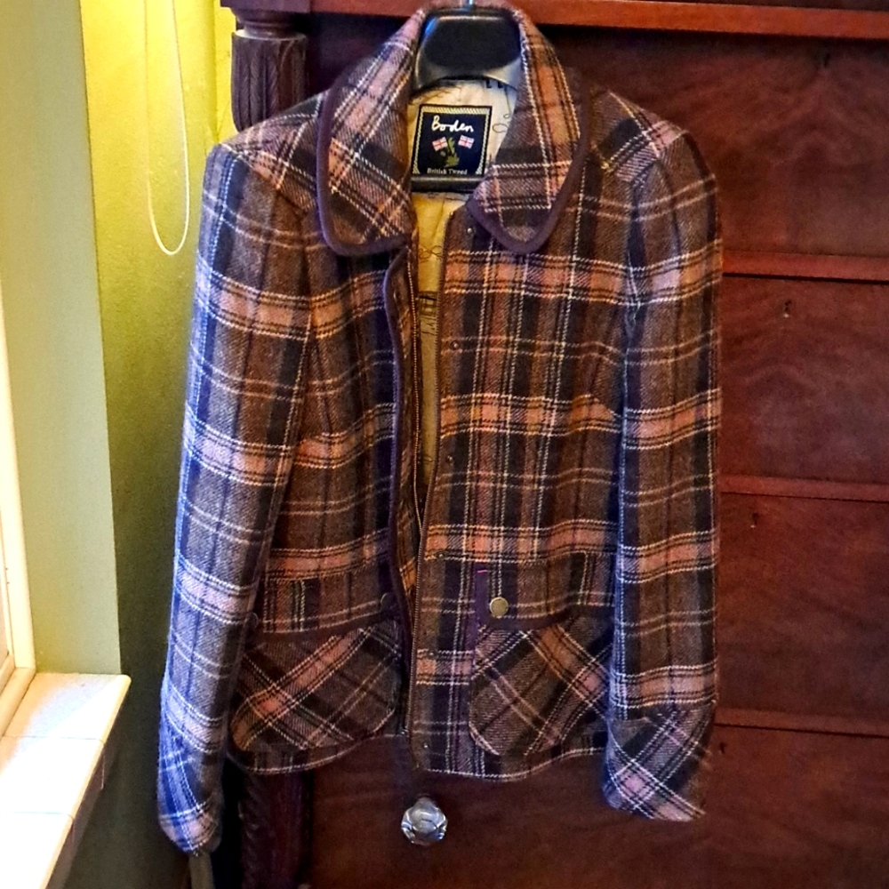 PRISTINE CONDITION Boden-British Tweed Size 6 (UK 10) Jacket